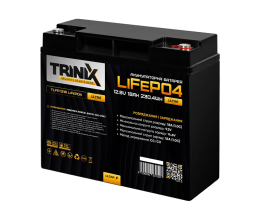 Акумуляторна батарея літій-залізо-фосфатна 12.8В 18Ач Trinix TLFP-1218 Ultra LiFePO4