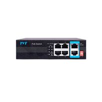 PoE-коммутатор 6-портовый TVT TD-B2204S1-PEU с 4 портами PoE