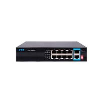 PoE-коммутатор 10-портовый TVT TD-B2208S1-PGU с 8 портами PoE