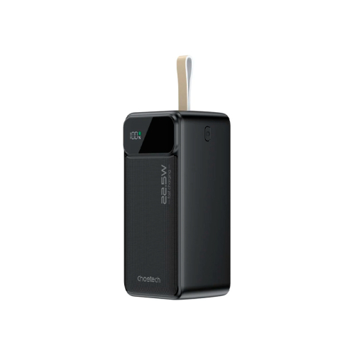 Повербанк 50000mAh Choetech B732 Black 22.5W QC3.0 PD3.0