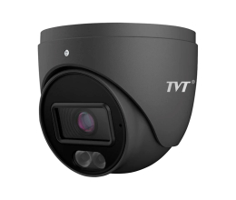 IP-відеокамера 4Mp TVT TD-9544S4L-C(D/PE/AW1) Black f=2.8mm, ІЧ+LED-підсвічування, з мікрофоном