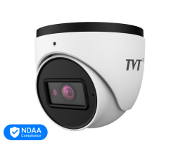 IP-видеокамера 5MP TVT TD-9554S4 (D/PE/AR2) White f=2.8mm с микрофоном