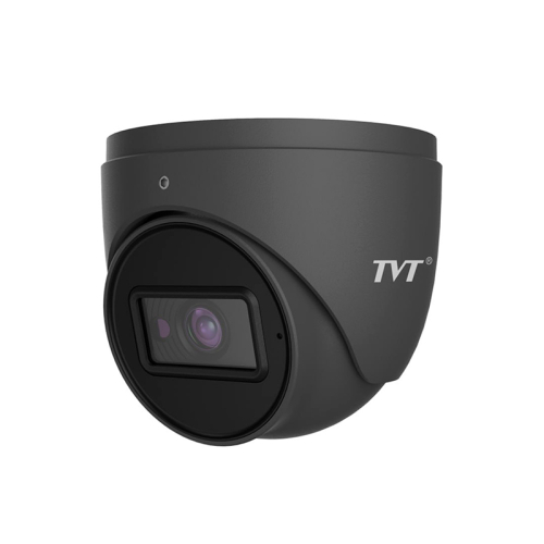 IP-відеокамера 5Mp TVT TD-9554S4 (D/PE/AR2) Black f=2.8mm з мікрофоном