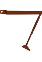Коліно для доводчиків Dortec DT65ARM Brown з фіксацією дверей у відчиненому положенні