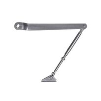 Колено для доводчиков Dortec DT65ARM Silver  с фиксацией дверей в открытом положении
