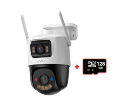 Вулична поворотна камера з двома обєктивами Imou Cruiser Dual 2 (IPC-S7XEP-10M0WED) 10МП 