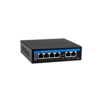PoE комутатор 4 порти SEVEN P-7324-12V