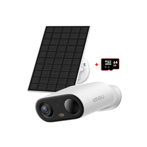IP видеокамера Imou Cell Go Full Color PT Kit (IPC-TB3FP-3T0WE/FSP12-TYPEC) 3МП Wi-Fi с аккумулятором и солнечной панелью (2.8мм)