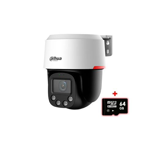 PTZ відеокамера Dahua DH-SD2C400NA-B-PV-PRO 4МП WizColor WizSense PT