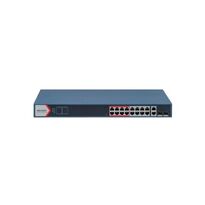 Коммутатор 24 порта управляемый Hikvision DS-3E1326P-EI(B) POE