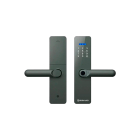 Розумний дверний біометричний замок SEVEN LOCK SL-7740BF grey (врізна частина 5050)
