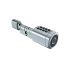 Розумний дверний біометричний замок (циліндр) SEVEN LOCK SL-7774BF silver (100-150мм)