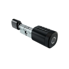 Розумний дверний біометричний замок (циліндр) SEVEN LOCK SL-7774BF black (100-150мм)