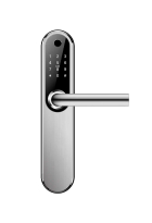 Умный дверной биометрический замок SEVEN LOCK SL-7768BF silver (без врезной части)