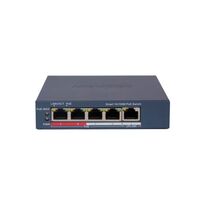Комутатор 4 порти керований Hikvision DS-3E1105P-EI/V2 POE