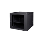 Коммутационный шкаф NVC-9U/600x600x500 Black