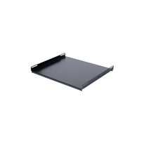 Серверная полка NVC-600D/SH Black для коммутационного шкафа глубиной 600 мм