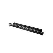 Патч-панель 24 порти Keystone NVC-P-05/24 19" 1U неекранована