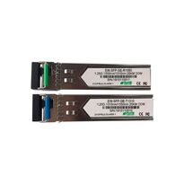 Модуль SFP (комплект 2шт) Ewind EW-SFP-GE-T1310 / EW-SFP-GE-R1550 1.25G, Single-mode single Fiber, 20km, LC connector, Tx1310/Rx1550nm : 1310nm is transmitter，1550nm is receiver
