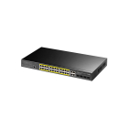 PoE-коммутатор 29-портовый управляемый L2 Cudy GS2028PS4-300W гигабитный с 24 портами PoE, 300W