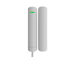 Извещатель Ajax DoorProtect G3 Fibra ASP white проволочный магнитоконтактный открывание, удар и изменение угла наклона