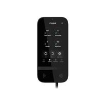 Клавіатура Ajax KeyPad TouchScreen Fibra black дротова сенсорна