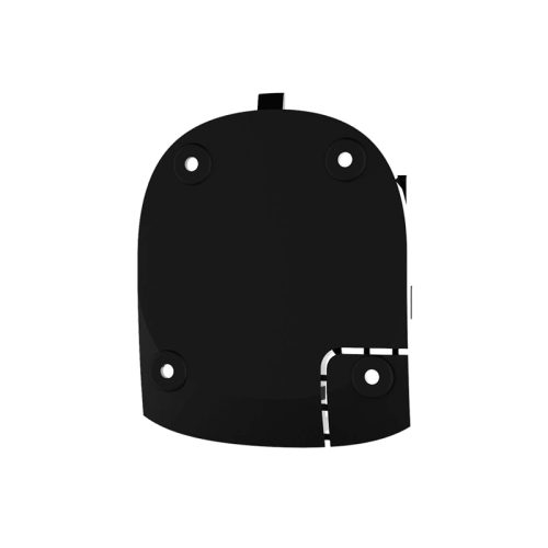Часть пластмассового корпуса Smartbracket Ajax Hub black