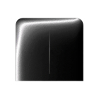 Кнопка Ajax SideButton (2-gang) vertical Black