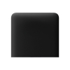 Кнопка Ajax SideButton (1-gang) Black vertical