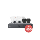 4.0Мп Микс набор IP-11 4xCAM + 1xNVR + HDD