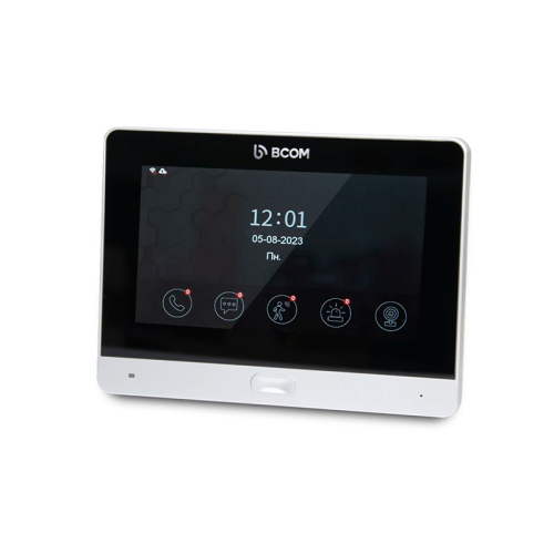 Wi-Fi видеодомофон 7" BCOM BD-760FHD/T Silver с поддержкой Tuya Smart