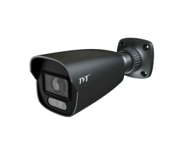 IP-видеокамера 4Mp TVT TD-9442S4-C(D/PE/AW3) Black f=2.8mm, ИК+LED-подсветка, с микрофоном