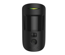 Бездротовий сповіщувач руху Ajax Superior MotionCam HD (PhOD) Jeweller black з камерою