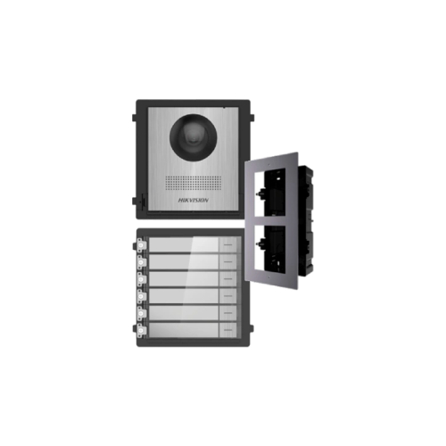 Комплект модулів Hikvision DS-KD8003-IME1NS + DS-KD-ACF2/Plastic + DS-KD-KK/S