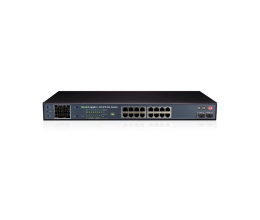 Некерований PoE-комутатор Provision-ISR PoES-16250GCL+2SFP з 16 портами PoE