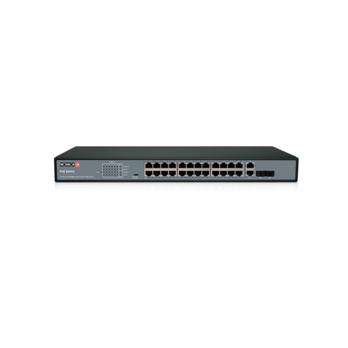 Некерований PoE-комутатор Provision-ISR PoES-24370C+2Combo з 24 портами PoE
