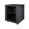 Коммутационный шкаф NVC-12U/600x600x640 Black
