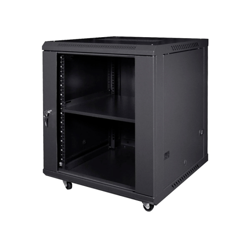 Коммутационный шкаф NVC-12U/600x600x640 Black