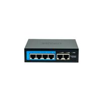 Облачно управляемый 6-ти портовый PoE коммутатор SEVEN PS204D
