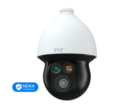 Тепловизионная IP-видеокамера TVT TD-5635E1-VT2(PE/432/VL30/25mm) Thermal 384*288 f=25mm Optical PTZ 4Mp f=4.8-154mm