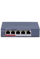 Коммутатор 4 порта неуправляемый Hikvision DS-3E0105P-E/M(C) POE
