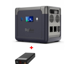 Портативна зарядна станція BigBlue CP2500 2500W 1843Wh + Power Bank 20000mAh