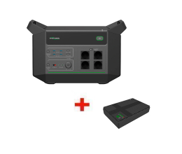 Портативне джерело живлення HYXiPower HYX-EA2500 2500Вт + Джерело безперебійного живлення VIA Energy Mini UPS 24В 0.6A