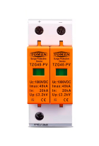 Пристрій захисту від імпульсної перенапруги TOMZN DC SPD TZG40-PV 2P 1000V