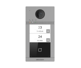 Вызывная панель Hikvision DS-KV8213-WME1(C) Surface/Europe BV Wi-Fi Mifare IP65, IK08