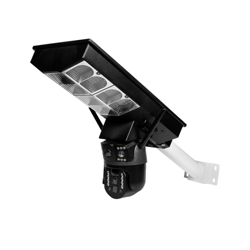 IP PTZ-відеокамера автономна з 4G, прожектором та сонячною панеллю 3Mp+3Mp+3Mp Light Vision VLC-1030IG10ZL/2C (Lamp+Solar) f=4mm, на акумуляторних батареях