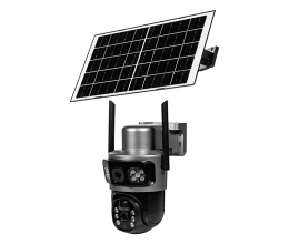 IP PTZ-відеокамера автономна з 4G та сонячною панеллю 3Mp+3Mp Light Vision VLC-9430IG/2C3S (Solar) f=4mm, на акумуляторних батареях
