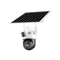 IP PTZ-відеокамера автономна з 4G та сонячною панеллю 2Mp+2Mp Light Vision VLC-9192IG/2C (Solar) White f=4mm, на акумуляторних батареях