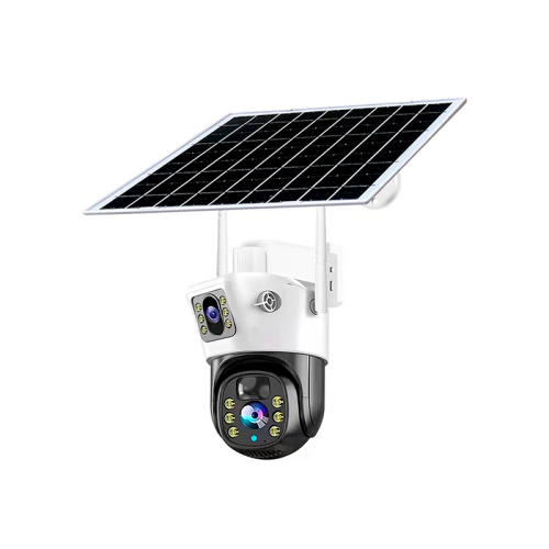 IP PTZ-видеокамера автономная с 4G и солнечной панелью 2Mp+2Mp Light Vision VLC-9192IG/2C (Solar) White f=4mm, на аккумуляторных батареях