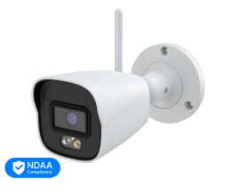 IP-видеокамера с WiFi 6 5Mp TVT TD-9451S4-C(D/WP/AW2) White f=2.8mm, ИК+LED-подсветка, с микрофоном